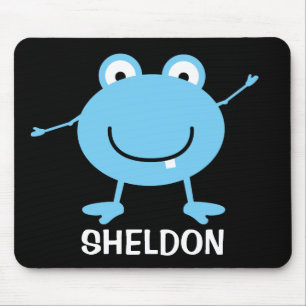 Personalised Space Alien Mousepad for Kids