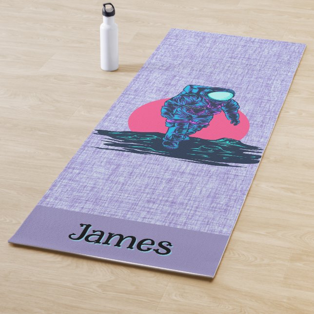 Personalised Space Explorer  Yoga Mat (In Situ)