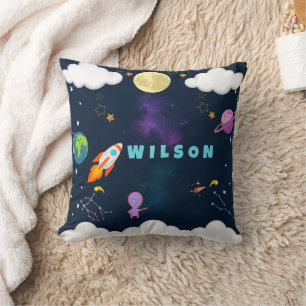Personalised Space Pillow for Kids