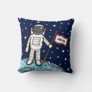 Personalised Spaceman Astronaut Cosmonaut Cushion