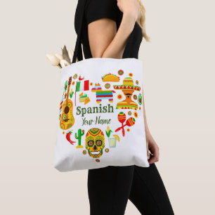 Personalised Spanish / Mexico Design Tote Bag