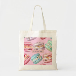 Personalised Sparkling Pastel Macaron Bliss Tote Bag