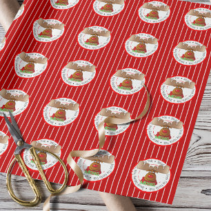Personalised Special Delivery For Children Rudolph Wrapping Paper