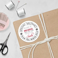 Personalised Special Delivery North Pole Santa
