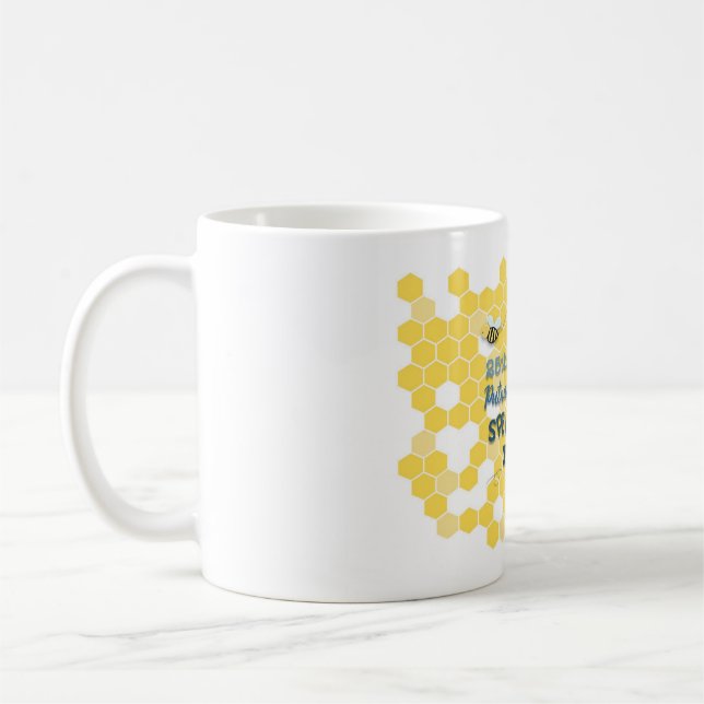 Personalised Spelling Bee Mug (Left)