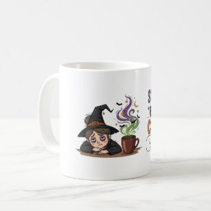 Personalised Spells Before Coffee Mug