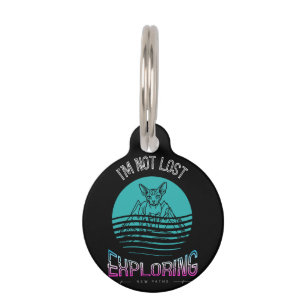 Personalised Sphynx Cat Funny  Pet Tag