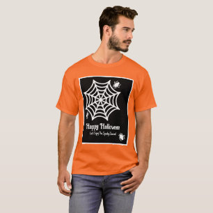 Personalised Spiderweb Halloween T-Shirt