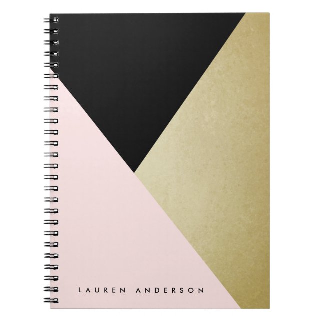 Personalised Spiral Custom Journal Notebook (Front)