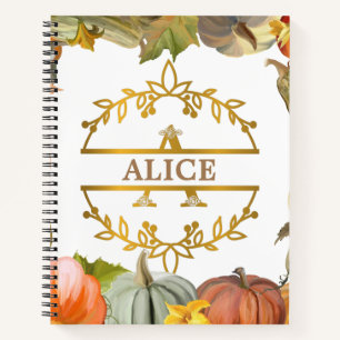 Personalised Spiral Notebook