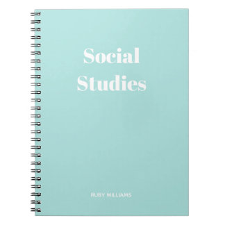 Personalised Spiral Notebook
