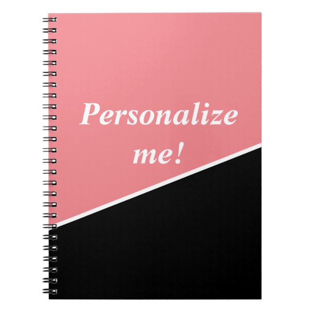 Personalised Spiral Photo Notebook (Front)