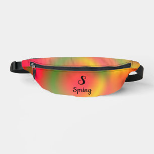 Personalised Spiral Spring Bum Bags