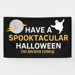 Personalised Spooktacular Halloween Banner