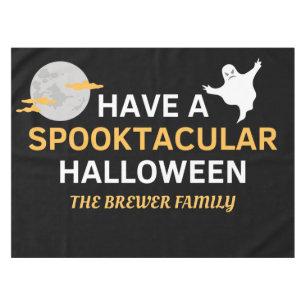 Personalised Spooktacular Halloween Tablecloth