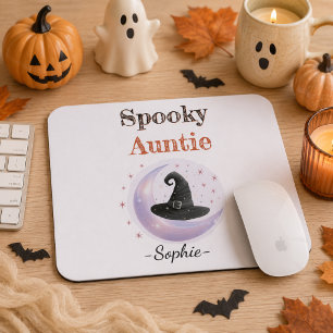 Personalised Spooky Auntie Mousepad