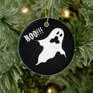 Personalised Spooky Halloween Ghosts Tree Ornament