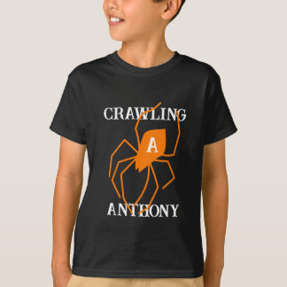 Personalised Spooky Spider Boy T-Shirt