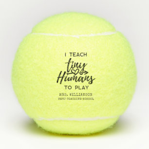 Personalised Sports Coach Teacher Tennis Balls