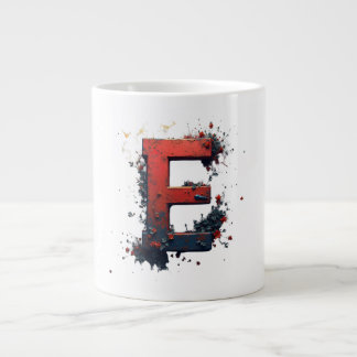 Personalised Sports Fan Monogram Custom Initial  Large Coffee Mug