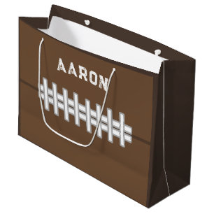 Personalised Sports Football Gift Bag