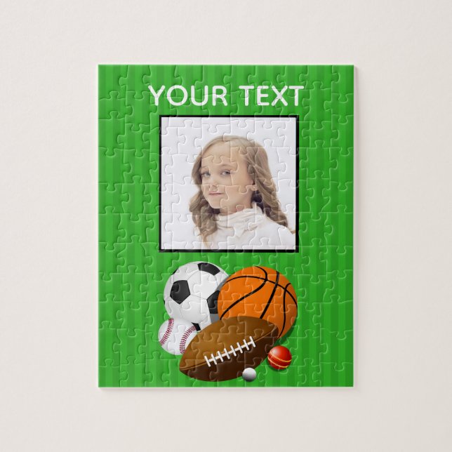 Personalised Sports Photo Puzzle (Vertical)