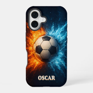 Personalised Sports/Soccer iPhone 16 Cases