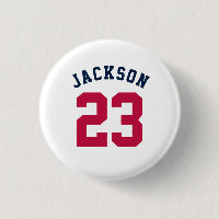 Personalised Sports Team Jersey Number Name