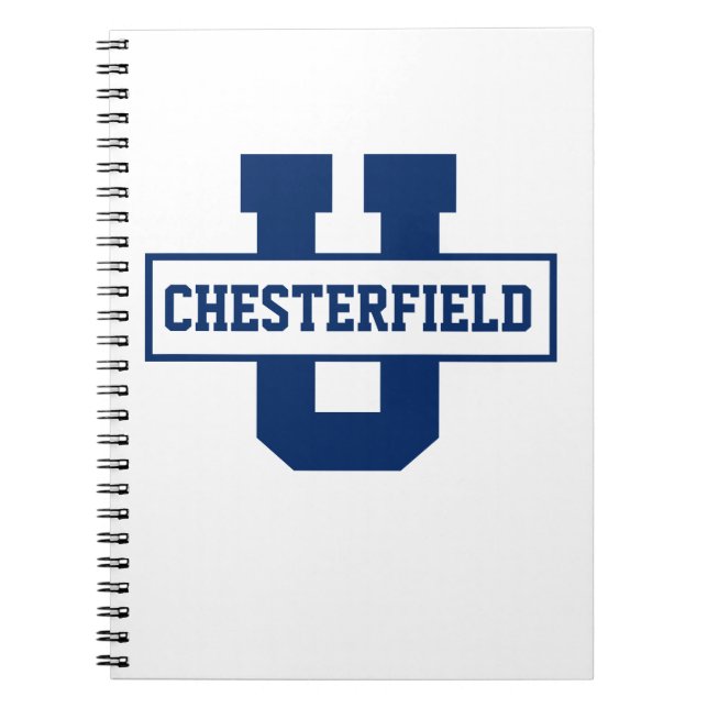 Personalised sports team monogram template notebook (Front)