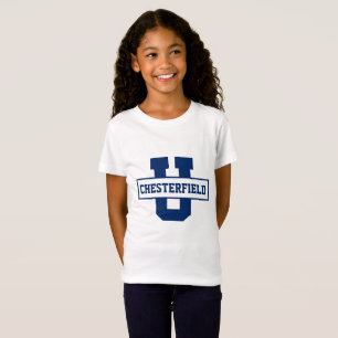 Personalised sports team monogram template T-Shirt