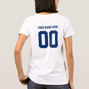 Personalised sports team monogram template T-Shirt