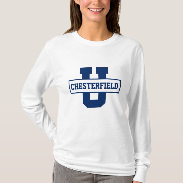 Personalised sports team monogram template T-Shirt (Front)