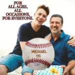 Personalised Sports Vintage Baseball Pillow Gift<br><div class="desc">Hit a home run with our adorable Sport vintage baseball pillow Gift, perfect for any sports fan. This Sport pillow can be customised to add a personal touch: include a name, team number, purchaser's name, and special date to make it a one-of-a-kind keepsake. This Custom Sport Pillow Crafted for comfort...</div>
