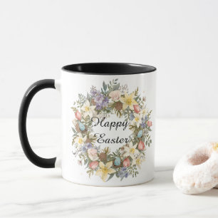 Personalised Spring Floral Keepsake Mug
