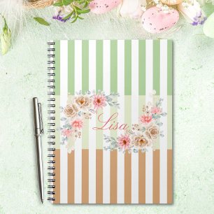 Personalised Spring Meadow Notebook