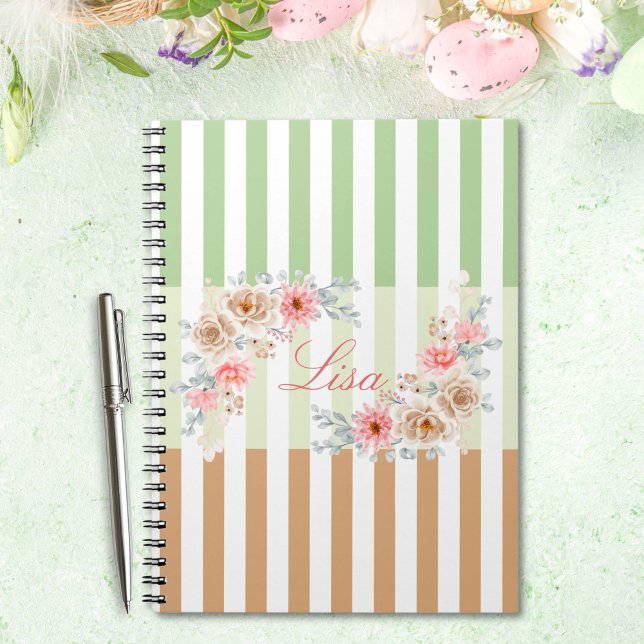 Personalised Spring Meadow Notebook (Personalized Spring Meadow Notebook)