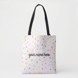 Personalised Sprinkles Tote Bag