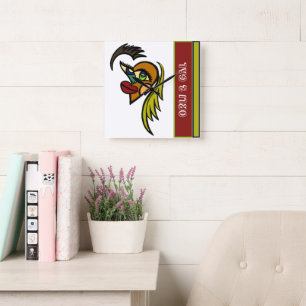 Personalised Square Heart Couple Clock