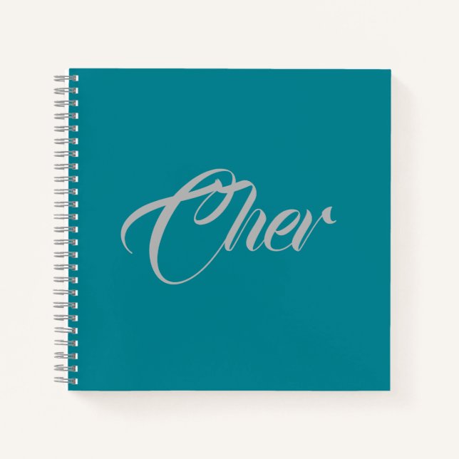 Personalised Square Notebook (Front)