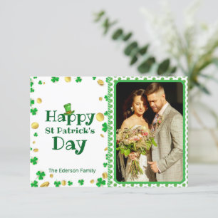 Personalised St. Patrick’s Day Photo Card  