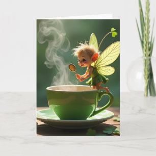 Personalised St. Patrick's Day Fairy Card