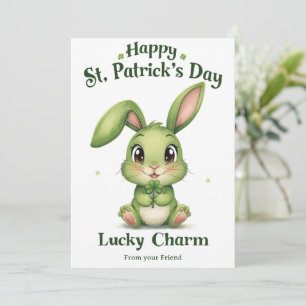 Personalised St Patrick's Day Holiday Card