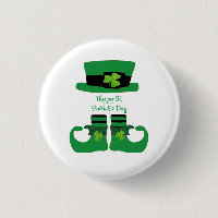 Personalised St. Patrick's Day Irish Leprechaun 