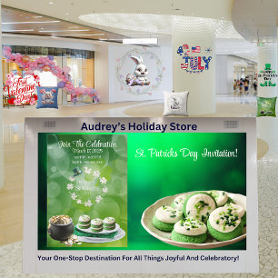 Personalised St Patrick's Day Party Invitation