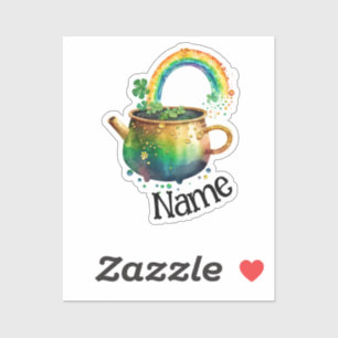 Personalised st. Patrick's day rainbow