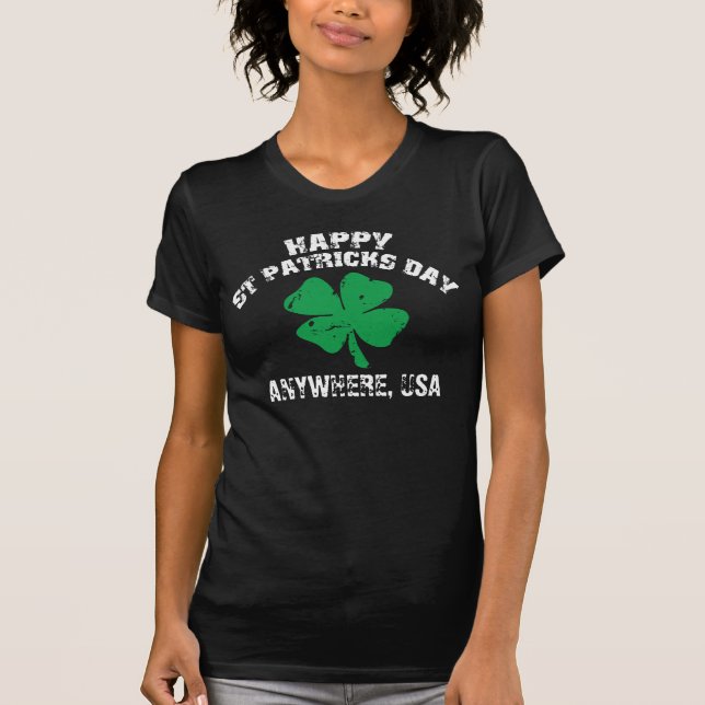 Personalised St Patrick's Day T-Shirt (Front)