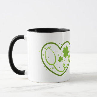 Personalised St. Patty's Day Nurse Gift Mug