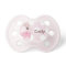 Personalised "Stacked Elephants on Dots" Pacifier