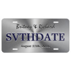 Personalised Stainless Steel Metallic Radial Look