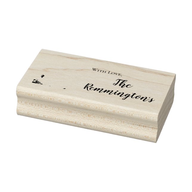 Personalised Stamp Sunny Morning Farm Country Rust (Stamp)